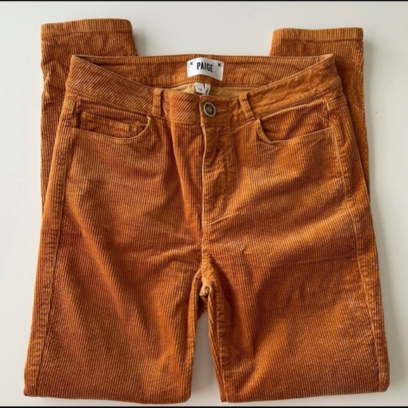 PAIGE CORDUROY SKINNY JEANS (28) - Picture 3 of 13